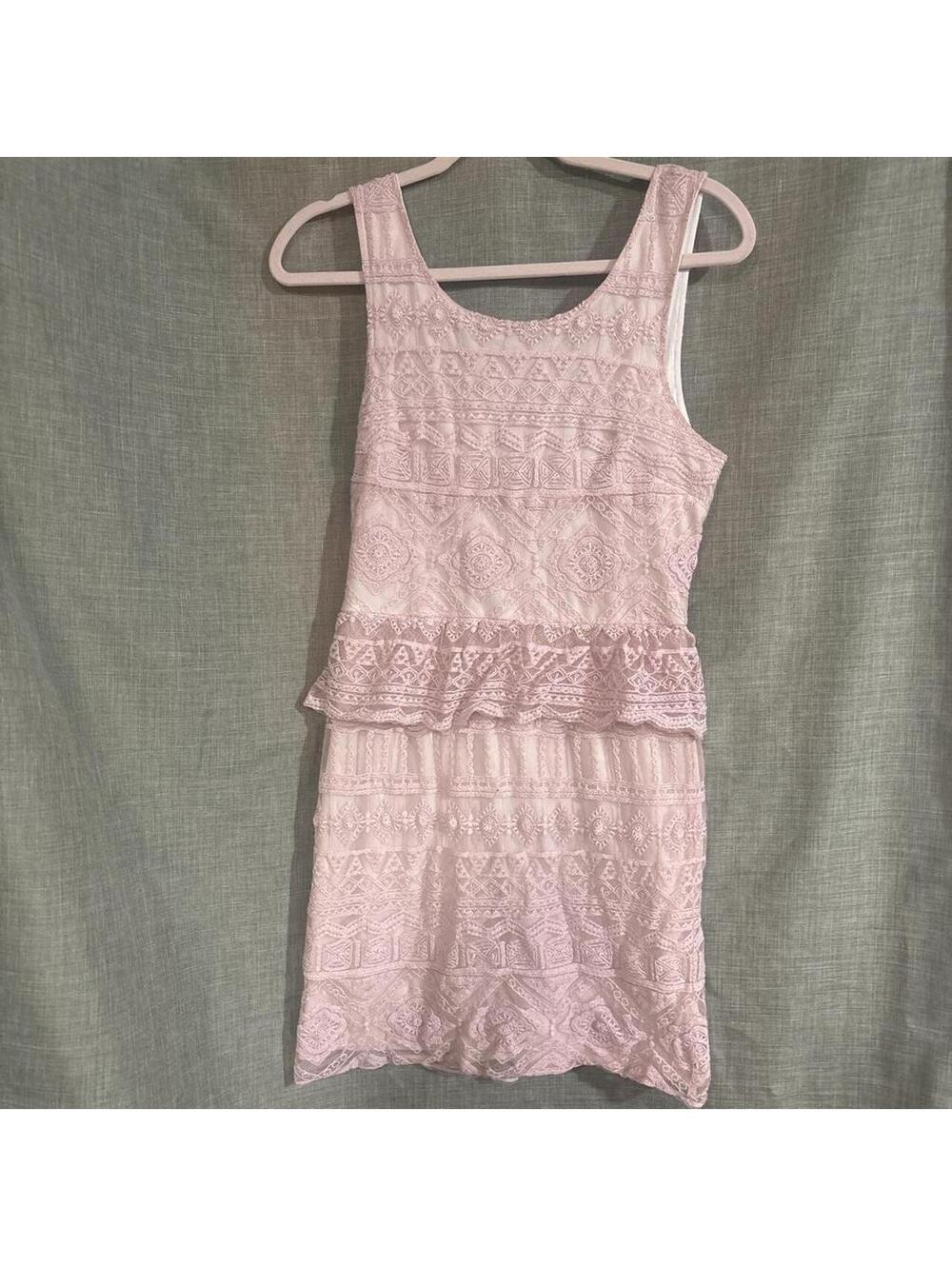 American Eagle Women's Pink Dress